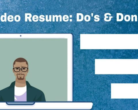 How to make a video resume, How to make video resume for job, Create video resume, Try video resume template