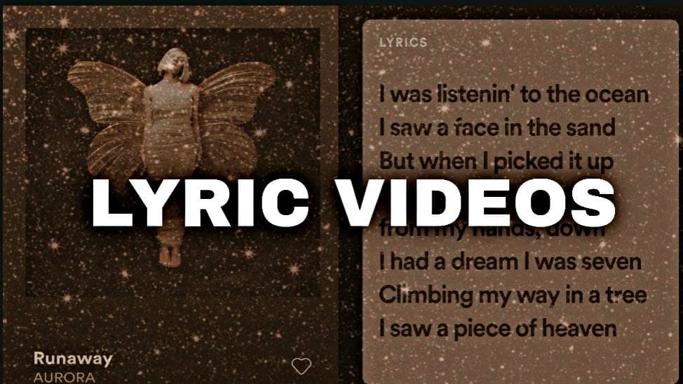 Create lyric video, Best lyrics video maker - ProVideo