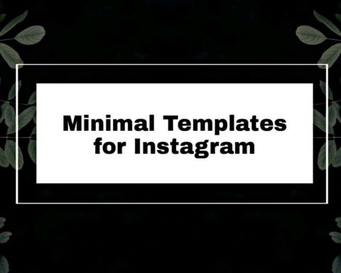 Make a minimal Instagram video post, App for editable and minimal Instagram video post templates - ProVideo