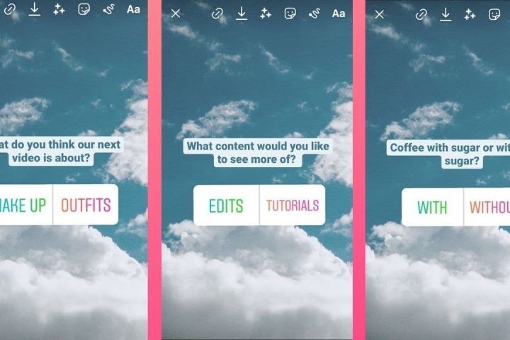 Fun polls to do on Instagram, Polls to do on Instagram, Instagram story maker - ProVideo