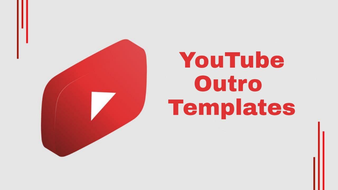 YouTube outro templates, Free outro maker for YouTube - ProVideo