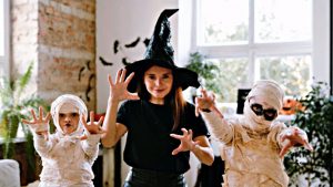 Showcasing Halloween Costumes in YouTube Video, Free YouTube Video Maker - ProVideo