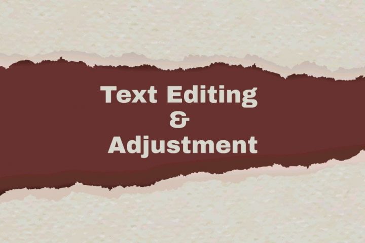 Text Editing, Text Adjustment, Editing & Adjusting Text, Customizing Text, ProVideo