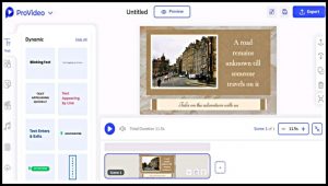 Dynamic Text in a Video, Animated Dynamic Text in a Video, ProVideo, Text, Dynamic